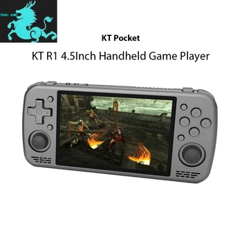 KT Pocket R1 Портативный Игровой плеер с Сенсорным экраном 4,5 дюймов G99 6G LPDDR4 128G 7000mAh Wifi KTR1 PS2 Ретро Игровая консоль