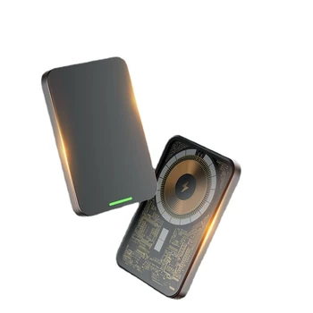Аккумулятор для мобильного телефона с быстрой зарядкой Magsafe, удобный мини-мобильный источник питания, беспроводные зарядные устройства